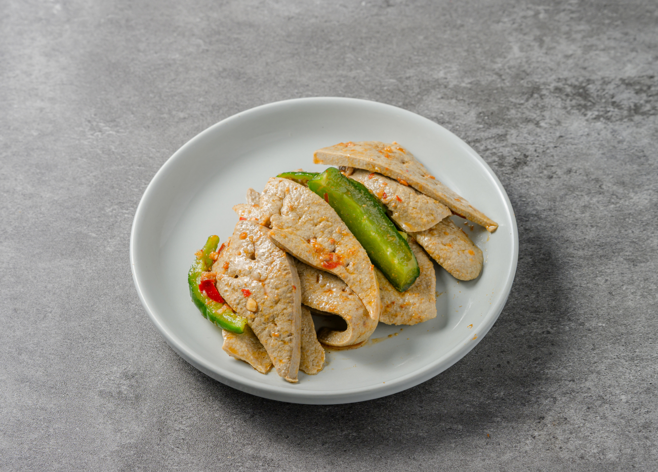 涼拌豬肝扮小黃瓜